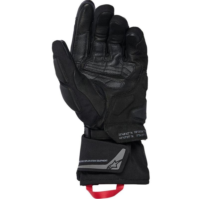 Γάντια μοτοσικλέτας Alpinestars WT-8 GORE-TEX® με μόνωση, μαύρο-κόκκινο
