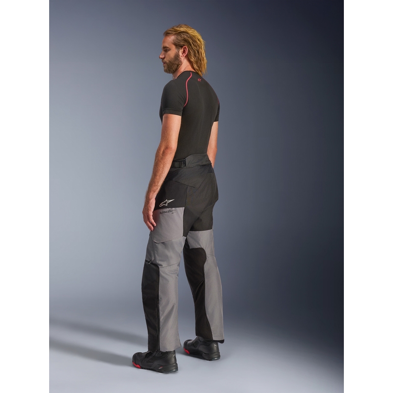 Παντελόνι μοτοσικλέτας Alpinestars Andes V4 Drystar μαύρο-σκούρο γκρι