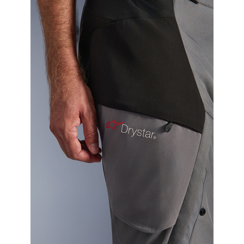 Παντελόνι μοτοσικλέτας Alpinestars Andes V4 Drystar μαύρο-σκούρο γκρι