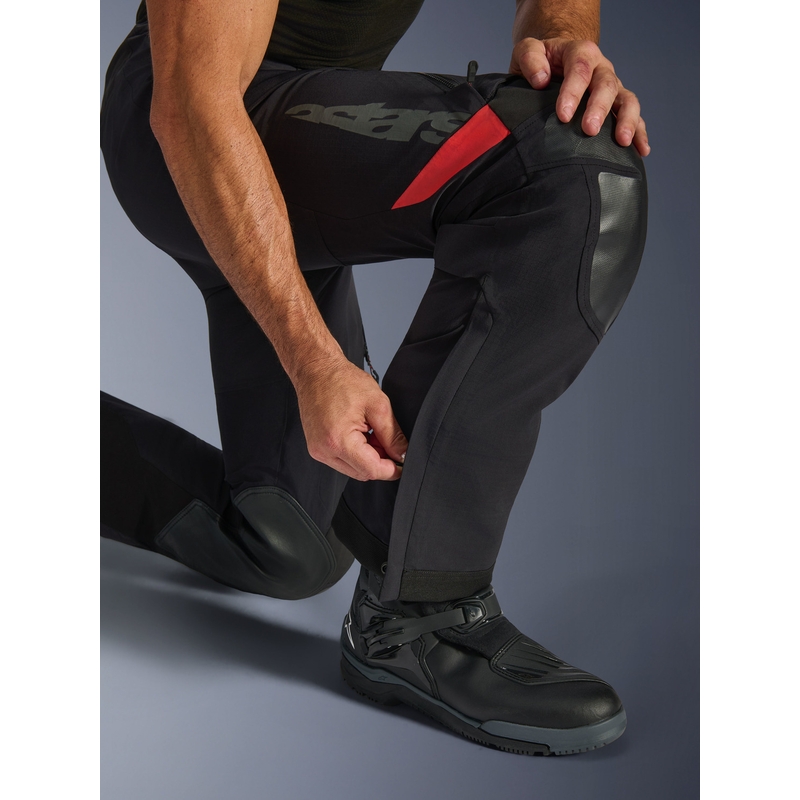 Παντελόνι μοτοσικλέτας Alpinestars Halo PRO Drystar XF μαύρο-σκούρο γκρι-κόκκινο