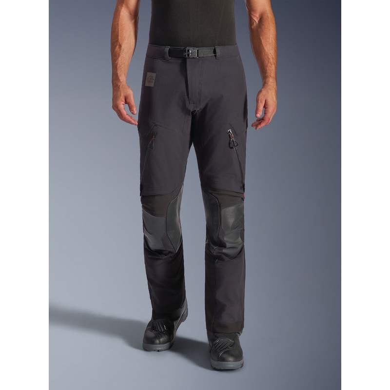 Παντελόνι μοτοσικλέτας Alpinestars Halo PRO Drystar XF μαύρο-σκούρο γκρι-κόκκινο
