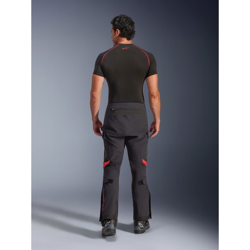 Παντελόνι μοτοσικλέτας Alpinestars Halo PRO Drystar XF μαύρο-σκούρο γκρι-κόκκινο