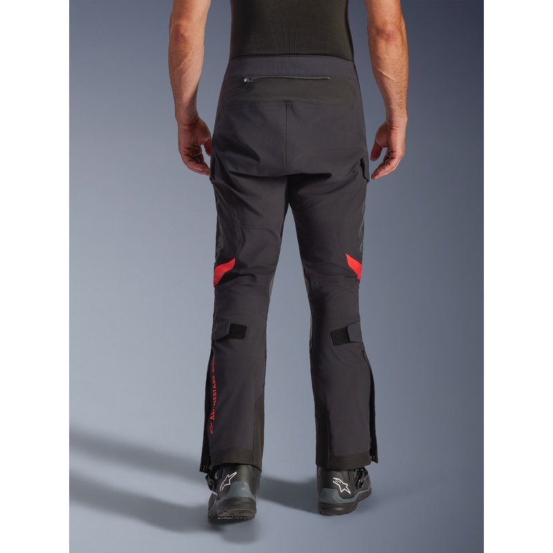 Παντελόνι μοτοσικλέτας Alpinestars Halo PRO Drystar XF μαύρο-σκούρο γκρι-κόκκινο