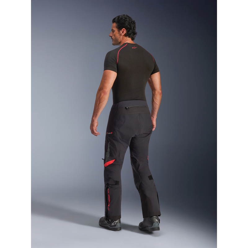 Παντελόνι μοτοσικλέτας Alpinestars Halo PRO Drystar XF μαύρο-σκούρο γκρι-κόκκινο