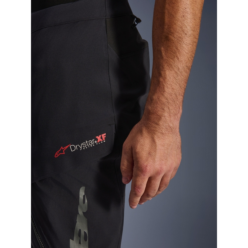 Παντελόνι μοτοσικλέτας Alpinestars Halo PRO Drystar XF μαύρο-σκούρο γκρι-κόκκινο