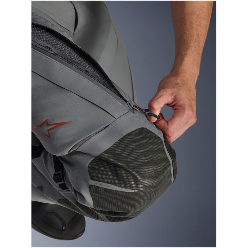 Σορτς μοτοσικλέτας Alpinestars Nazca 3L Gore-Tex PRO σκούρο γκρι-μαύρο