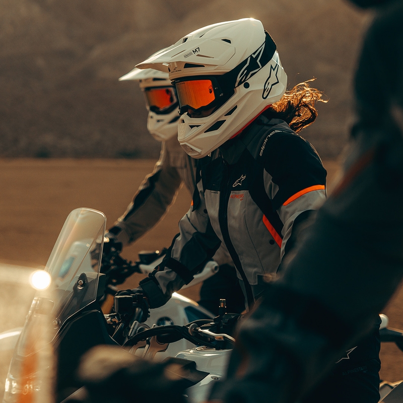 Γυναικείο Μπουφάν Μοτοσικλέτας Alpinestars Stella Andes V4 Drystar Σκούρο Γκρι-Ανοιχτό Γκρι-Μαύρο-Κόκκινο