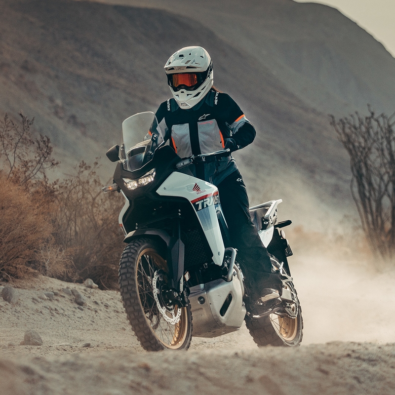 Γυναικείο Μπουφάν Μοτοσικλέτας Alpinestars Stella Andes V4 Drystar Σκούρο Γκρι-Ανοιχτό Γκρι-Μαύρο-Κόκκινο