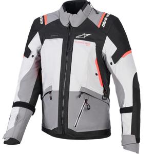 Γυναικείο Μπουφάν Μοτοσικλέτας Alpinestars Stella Andes V4 Drystar Σκούρο Γκρι-Ανοιχτό Γκρι-Μαύρο-Κόκκινο