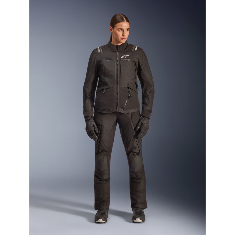 Γυναικείο Μπουφάν Μοτοσικλέτας Alpinestars Stella Andes V4 Drystar Μαύρο