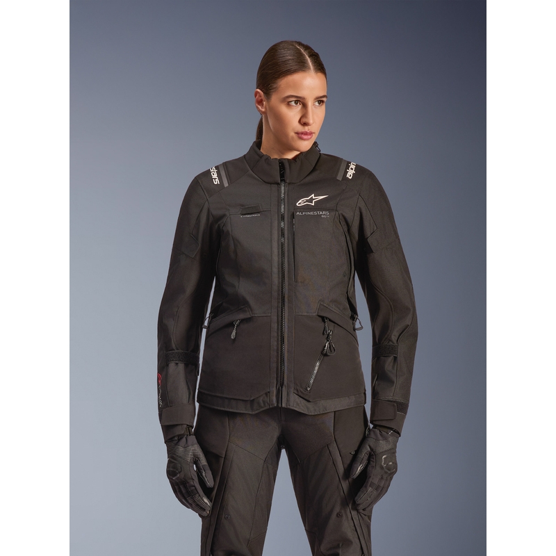 Γυναικείο Μπουφάν Μοτοσικλέτας Alpinestars Stella Andes V4 Drystar Μαύρο