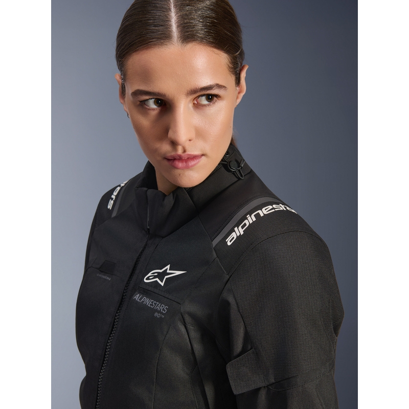 Γυναικείο Μπουφάν Μοτοσικλέτας Alpinestars Stella Andes V4 Drystar Μαύρο