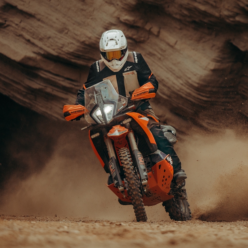 Μπουφάν μοτοσικλέτας Alpinestars Andes V4 Drystar, κρεμ-ανοιχτό καφέ-μαύρο-φλουορο-πορτοκαλί