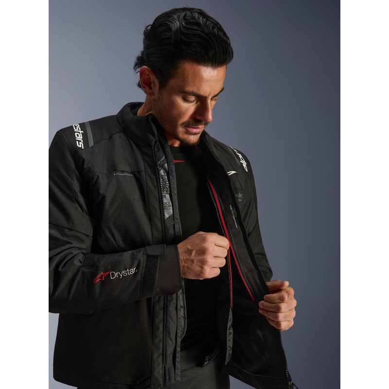 Μπουφάν μοτοσικλέτας Alpinestars Andes V4 Drystar μαύρο