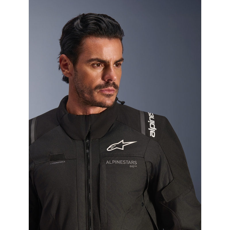Μπουφάν μοτοσικλέτας Alpinestars Andes V4 Drystar μαύρο