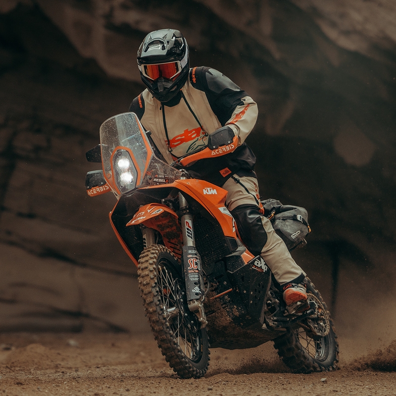 Μπουφάν Μοτοσικλέτας Alpinestars Halo PRO Drystar XF Cream-Black-Red