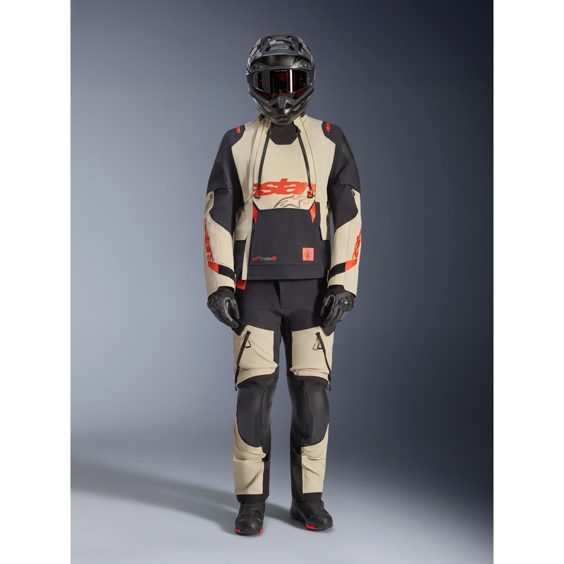 Μπουφάν Μοτοσικλέτας Alpinestars Halo PRO Drystar XF Cream-Black-Red