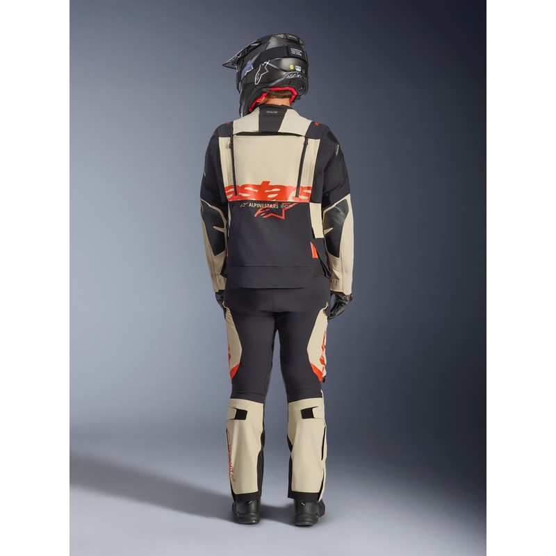 Μπουφάν Μοτοσικλέτας Alpinestars Halo PRO Drystar XF Cream-Black-Red