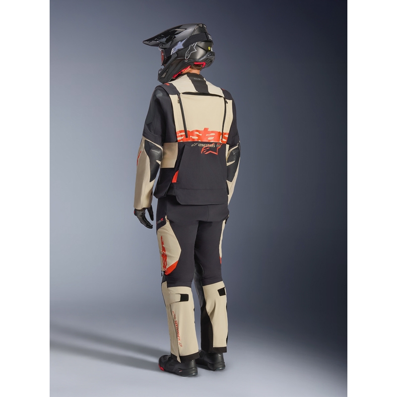 Μπουφάν Μοτοσικλέτας Alpinestars Halo PRO Drystar XF Cream-Black-Red