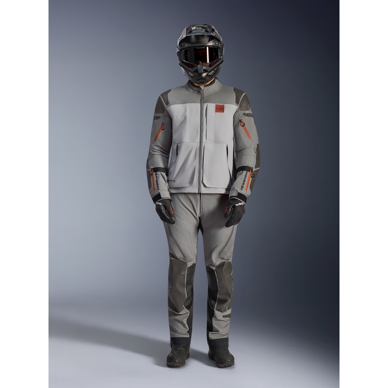 Μπουφάν μοτοσικλέτας Alpinestars Nazca 3L Gore-Tex PRO σκούρο γκρι-ανοιχτό γκρι