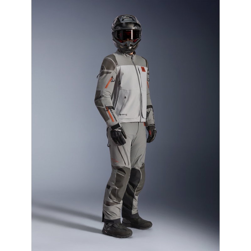 Μπουφάν μοτοσικλέτας Alpinestars Nazca 3L Gore-Tex PRO σκούρο γκρι-ανοιχτό γκρι