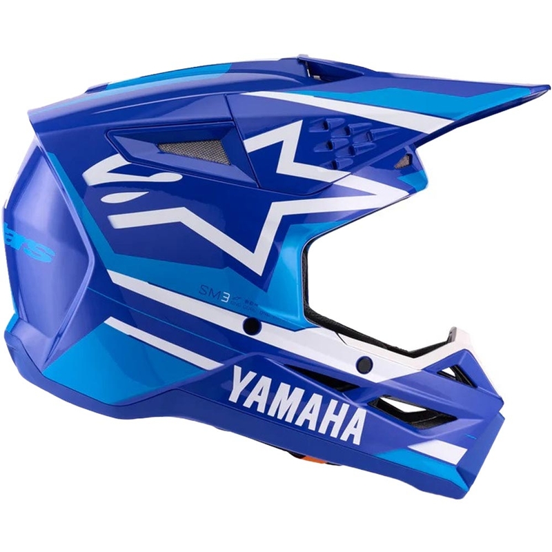 Παιδικό κράνος motocross Alpinestars S-M3 YAMAHA collection μπλε-λευκό