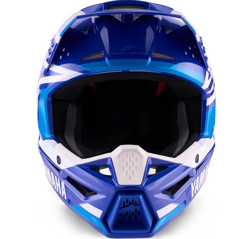 Παιδικό κράνος motocross Alpinestars S-M3 YAMAHA collection μπλε-λευκό
