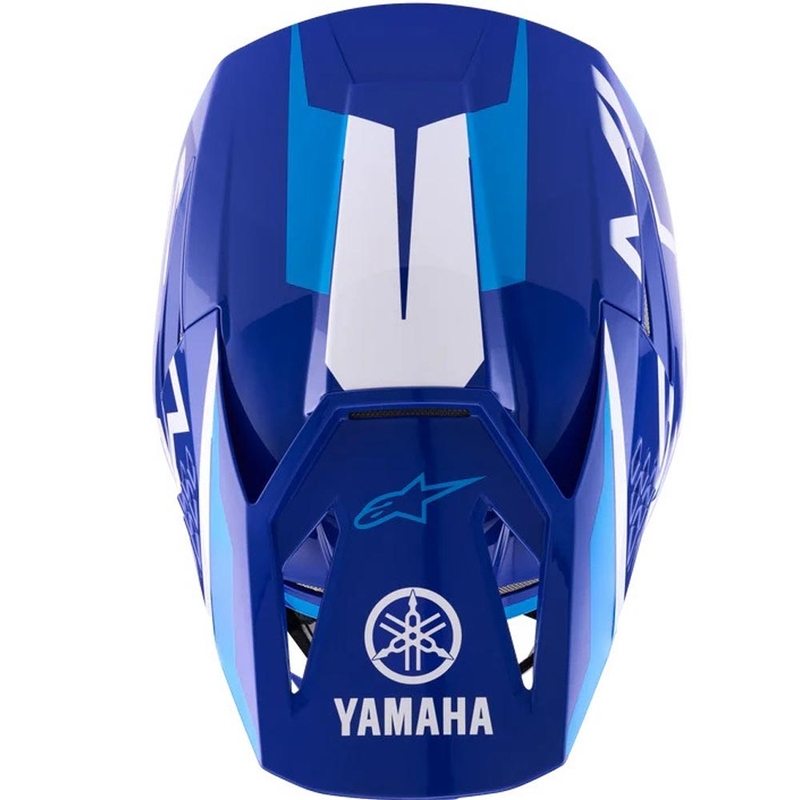 Παιδικό κράνος motocross Alpinestars S-M3 YAMAHA collection μπλε-λευκό