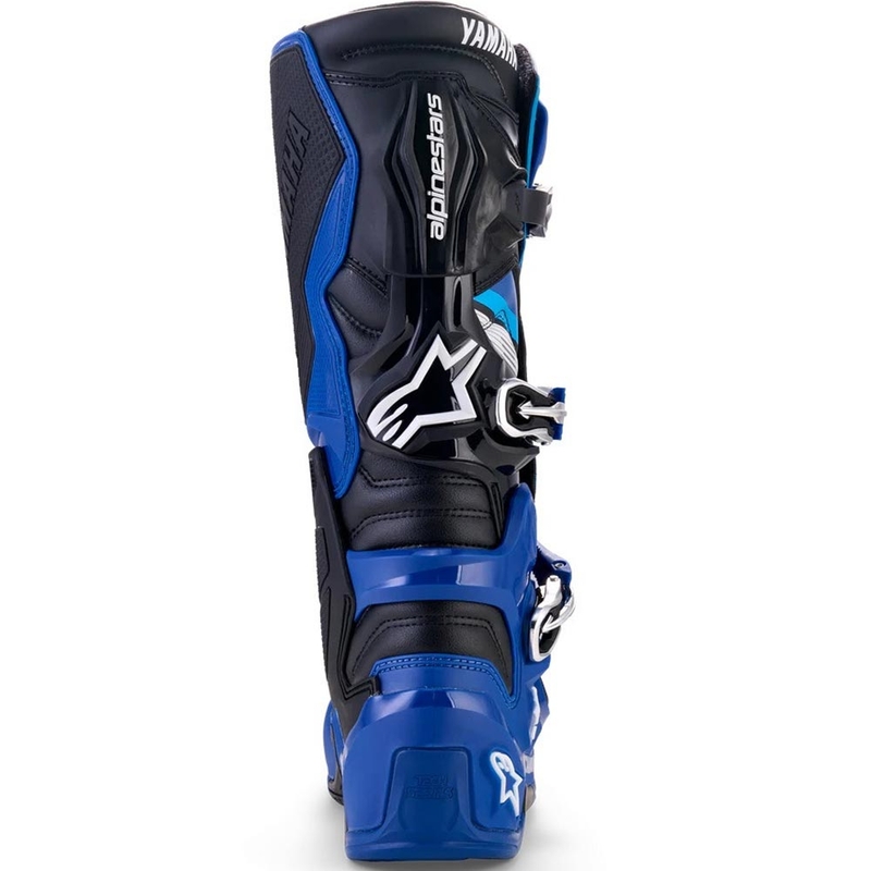 Μπότες motocross Alpinestars TECH 7 YAMAHA, μπλε-λευκό-μαύρη συλλογή