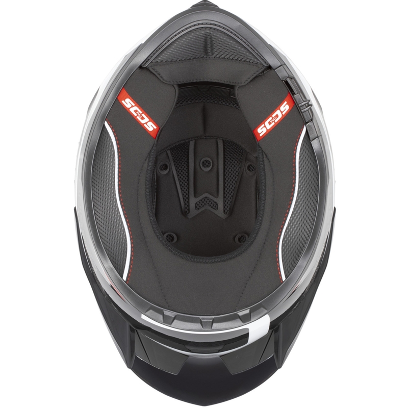 Κράνος μοτοσικλέτας Cassida Integral GTS 2.1 Mega full-face μαύρο-φθορίζον κίτρινο-λευκό