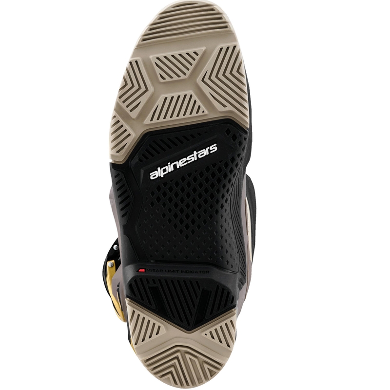 Μπότες Μοτοσικλέτας Alpinestars TECH 7 Enduro Drystar Μαύρο-Σκούρο Γκρι-Χρυσό