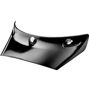 Ζελατίνα για κράνη μοτοσικλέτας NOX Premium Seventy II γυαλιστερή μαύρη