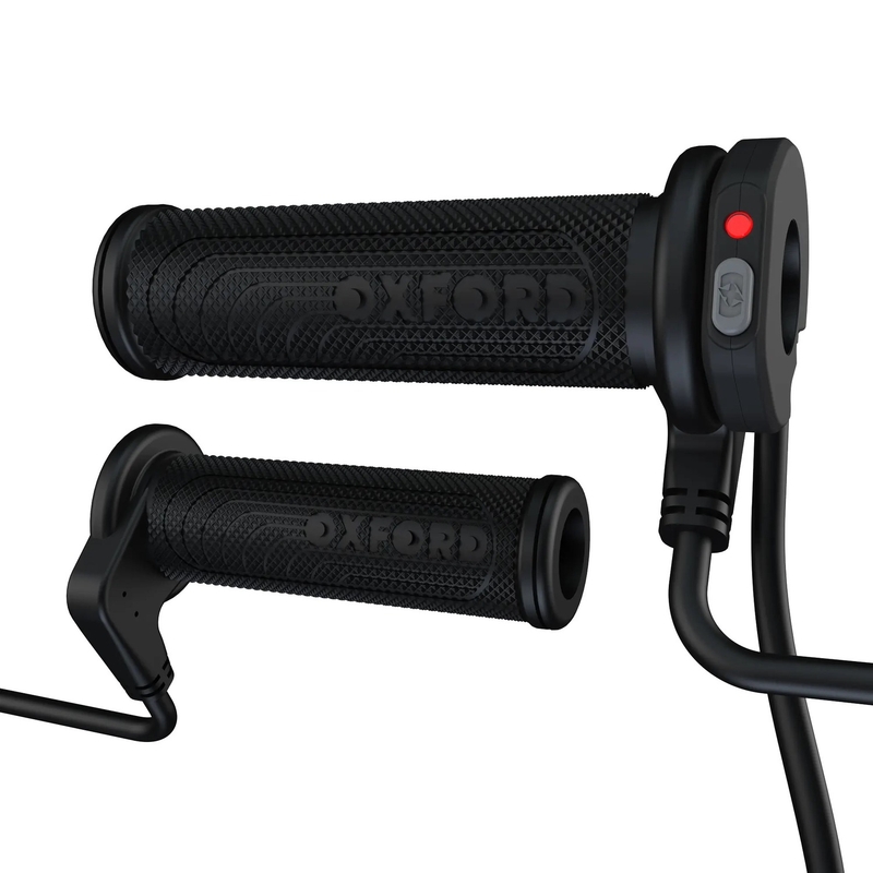 Θερμαινόμενες λαβές Oxford HotGrips Advanced Integrated Sport, μαύρες