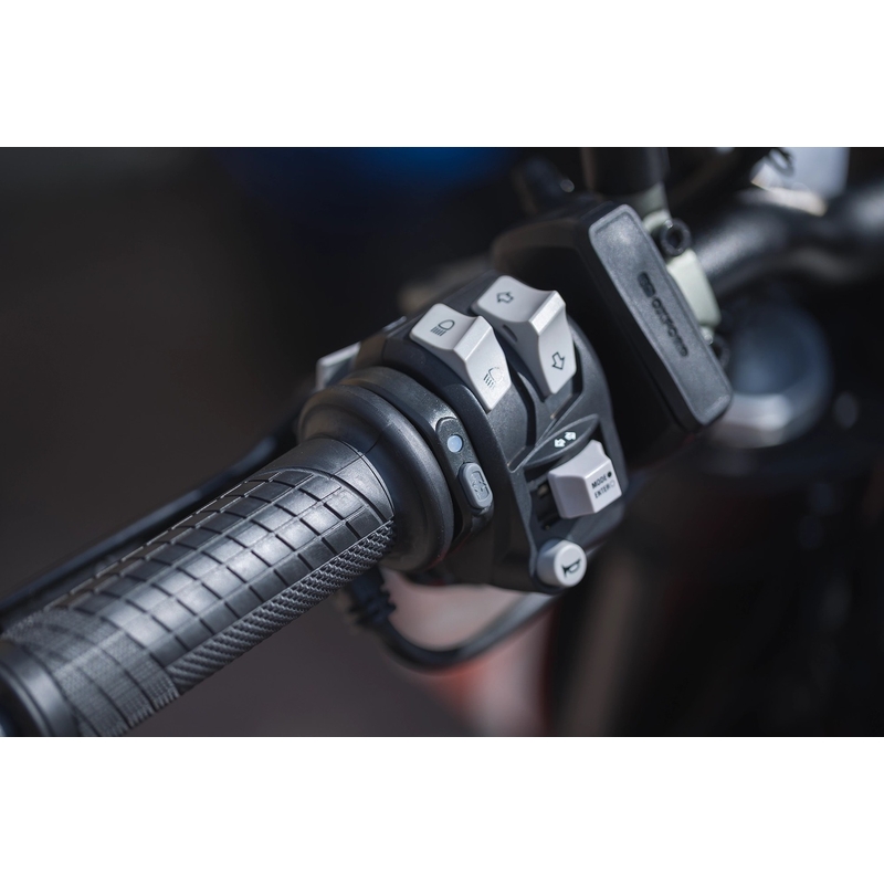 Θερμαινόμενες λαβές Oxford HotGrips Advanced Integrated Touring, μαύρες