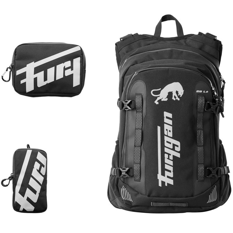 Σακίδιο πλάτης Furygan ADV 28L+ μαύρο-άσπρο