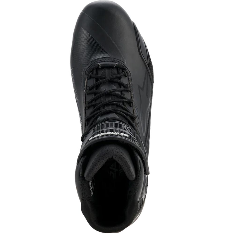 Γυναικείες μπότες μοτοσικλέτας Alpinestars Stella Faster-4 Drystar μαύρο-ασημί