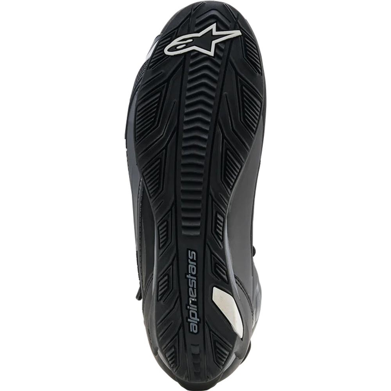 Μπότες μοτοσικλέτας Alpinestars Faster-4 Drystar μαύρο-σκούρο γκρι-λευκό