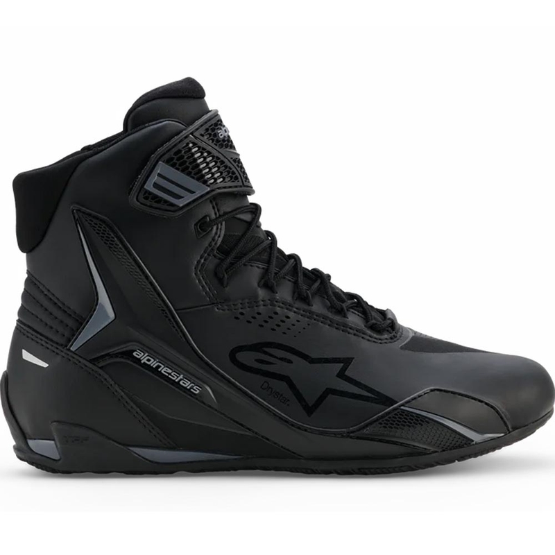 Μπότες μοτοσικλέτας Alpinestars Faster-4 Drystar μαύρο-σκούρο γκρι