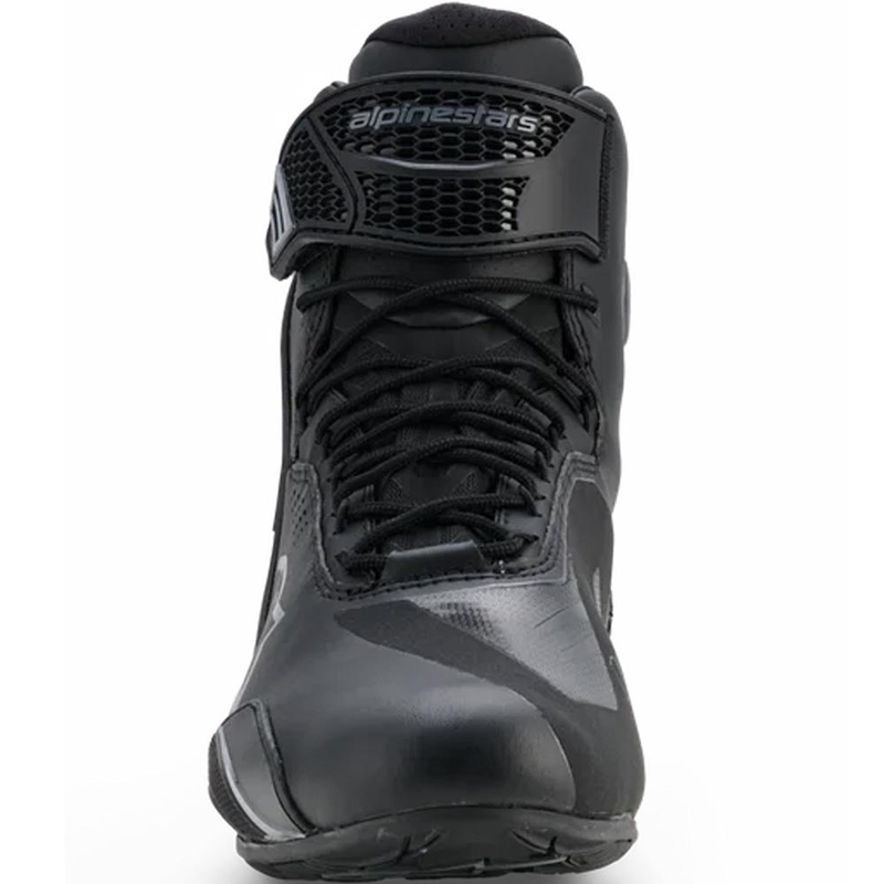Μπότες μοτοσικλέτας Alpinestars Faster-4 Drystar μαύρο-σκούρο γκρι