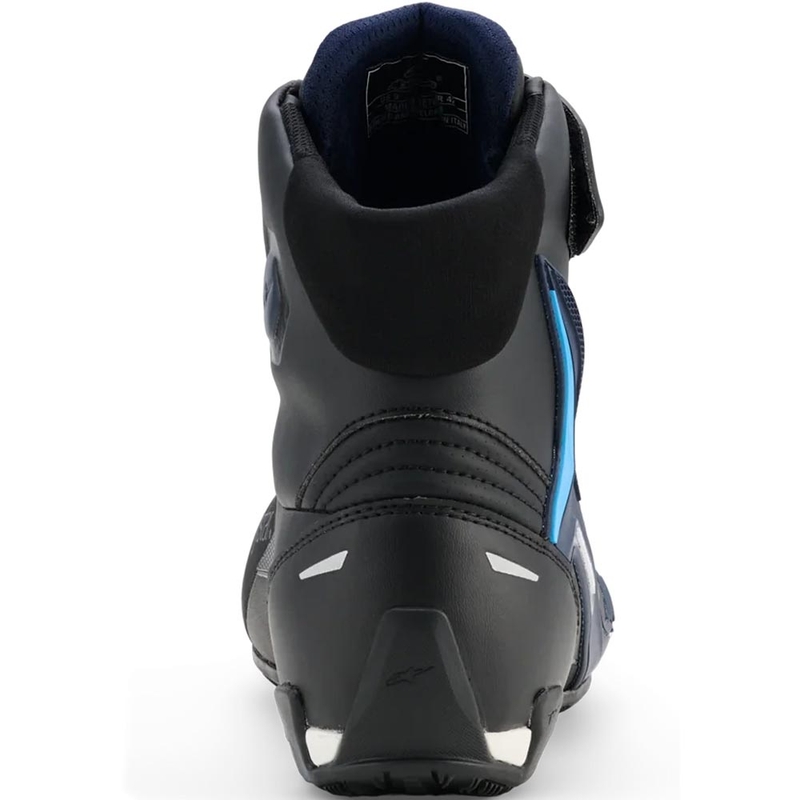 Μπότες μοτοσικλέτας Alpinestars Faster-4 Drystar μαύρο-μπλε-λευκό