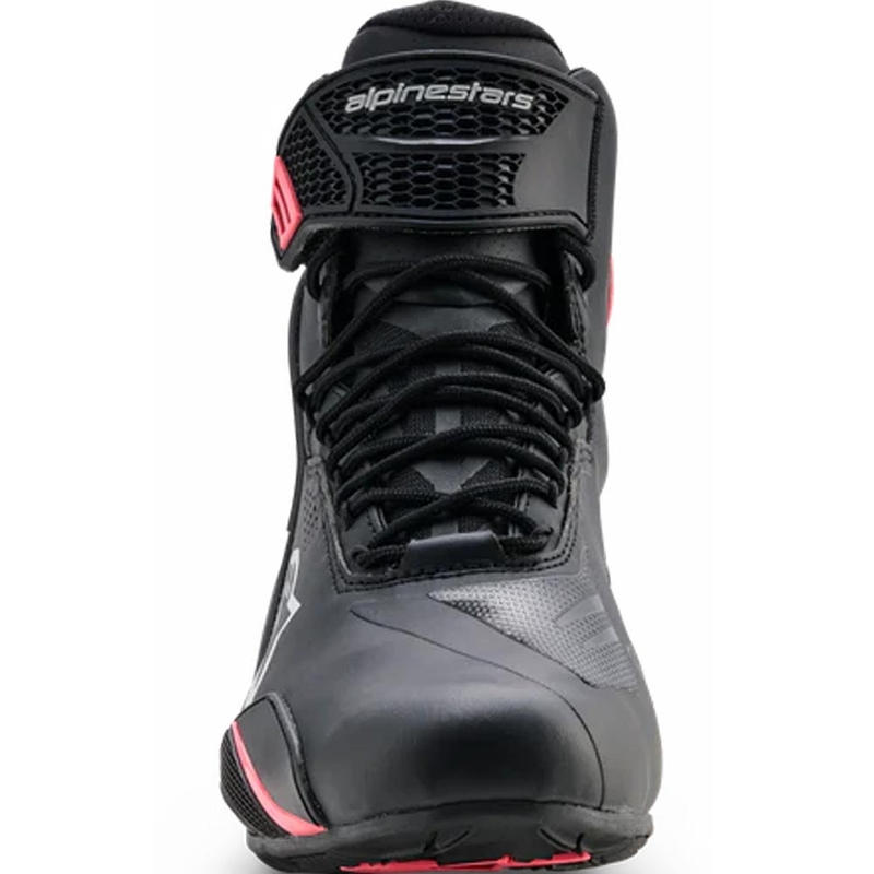 Γυναικείες μπότες μοτοσικλέτας Alpinestars Stella Faster-4 Drystar μαύρο-γκρι-κόκκινο
