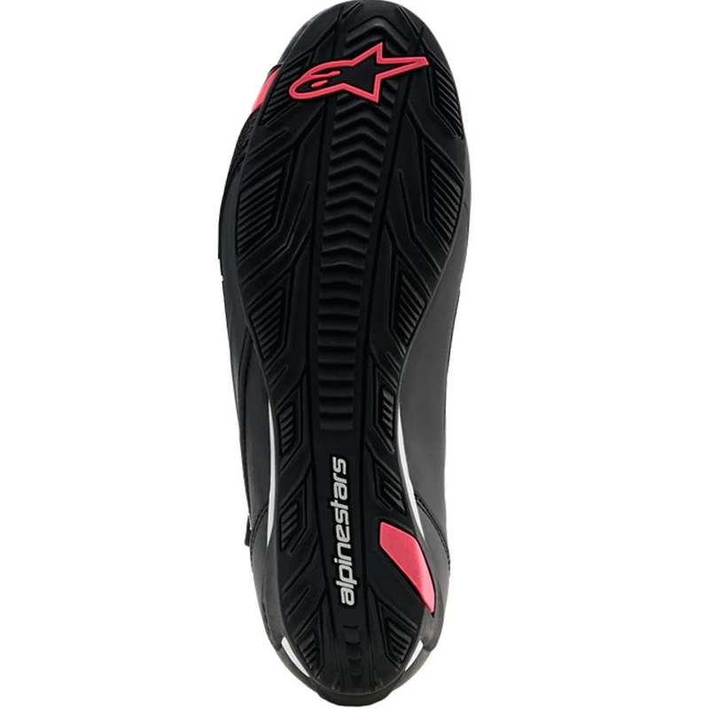 Γυναικείες μπότες μοτοσικλέτας Alpinestars Stella Faster-4 Drystar μαύρο-γκρι-κόκκινο