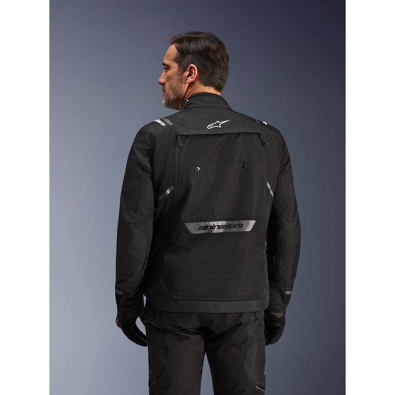 Μπουφάν μοτοσικλέτας Alpinestars Cusco Drystar μαύρο