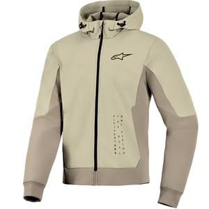 Φούτερ μοτοσικλέτας Alpinestars Radium Tech Hoodie σε καφέ-μπεζ χρώμα