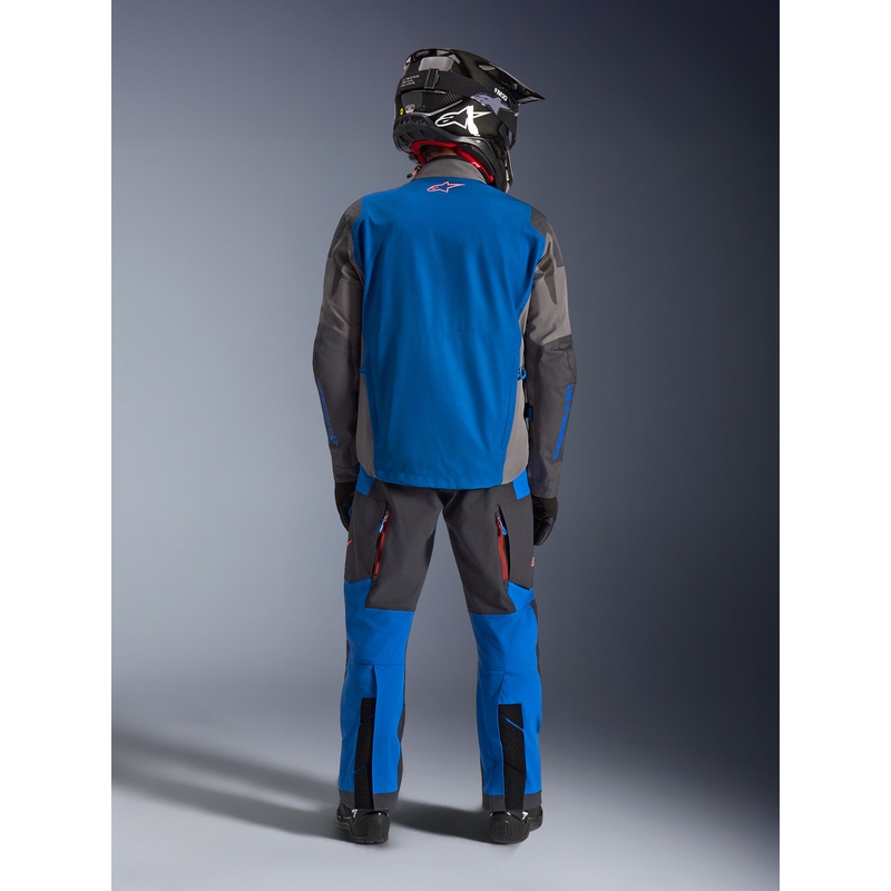 Μπουφάν μοτοσικλέτας Alpinestars Maxdura Drystar XF μπλε-σκούρο γκρι