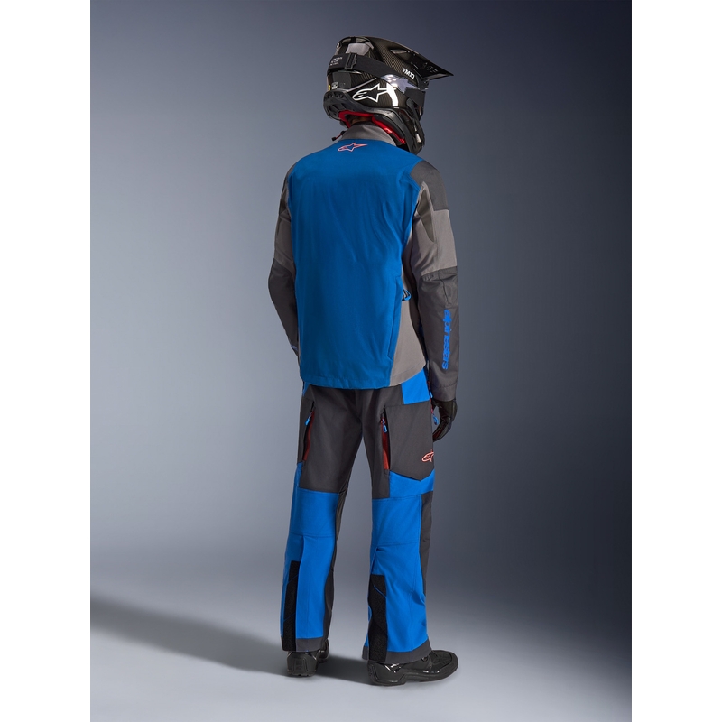 Μπουφάν μοτοσικλέτας Alpinestars Maxdura Drystar XF μπλε-σκούρο γκρι