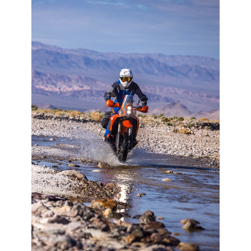 Μπουφάν μοτοσικλέτας Alpinestars Maxdura Drystar XF μπλε-σκούρο γκρι