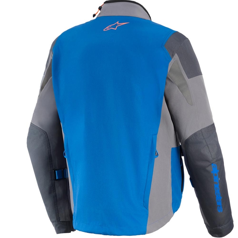 Μπουφάν μοτοσικλέτας Alpinestars Maxdura Drystar XF μπλε-σκούρο γκρι