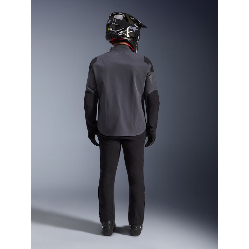 Μπουφάν μοτοσικλέτας Alpinestars Maxdura Drystar XF σκούρο γκρι-μαύρο