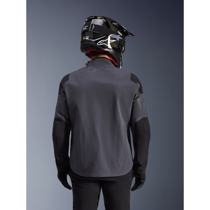 Μπουφάν μοτοσικλέτας Alpinestars Maxdura Drystar XF σκούρο γκρι-μαύρο
